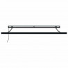 Markiza zwijana Zielony i Biały 350 x 250 cm Tkanina i Metal