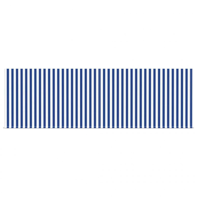 Markiza zwijana Niebieski i biały 400 × 300 cm