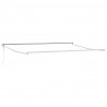 Markiza zwijana Żółty i pomarańczowy 400 × 300 cm