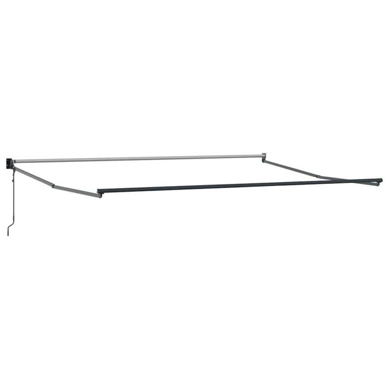 Markiza zwijana Czerwony i Biały 400 × 300 cm