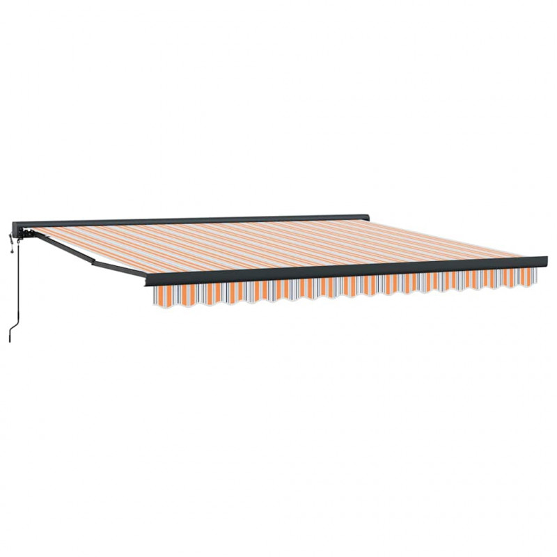 Markiza Wielokolorowe 400 × 300 cm Poliester i aluminium