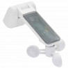 Markiza zwijana Jasnoszary 400 × 300 cm Poliester i Metal