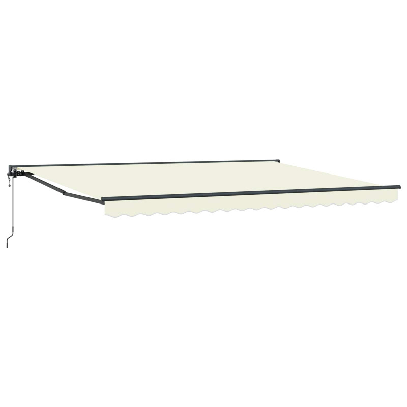 Rama markizy Kremowy 450 × 300 cm Poliester z powłoką PU