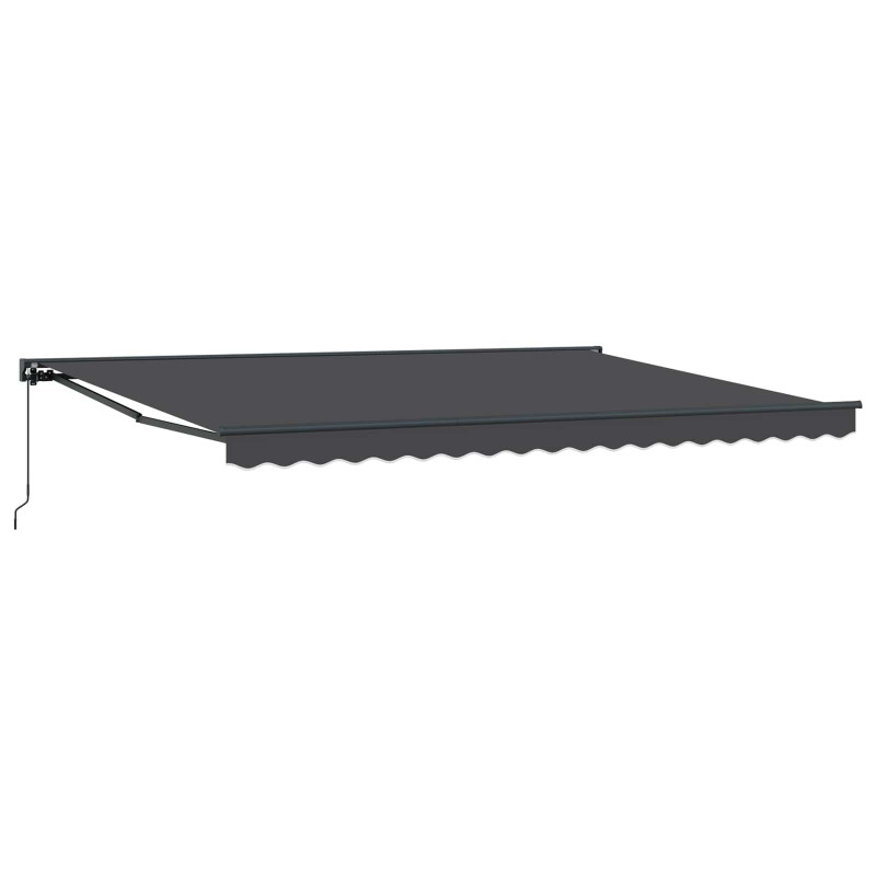 Rama markizy Antracyt 450 × 300 cm Poliester z powłoką PU