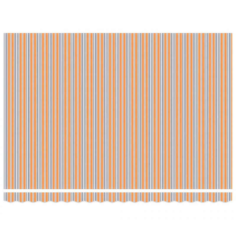 Elektryczna Rozkładana Markiza Wielokolorowe 450 × 300 cm