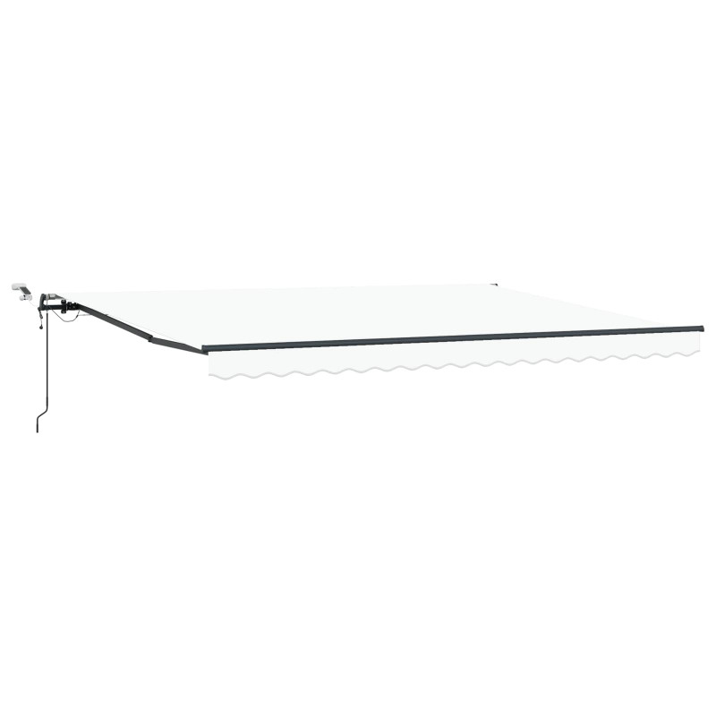Tkanina Zadaszenia z Biały 450 × 300 cm Poliester