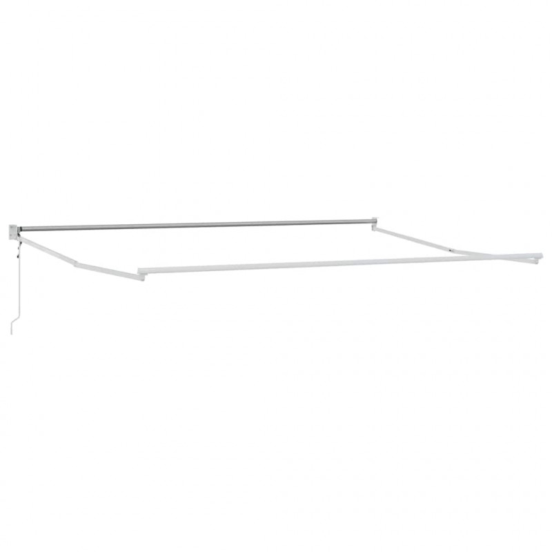 Markiza Czerwony 450 x 300 x 165 cm Poliester i Metal