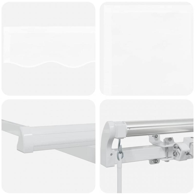 Markiza Biały 450 x 350 x 165 cm Poliester