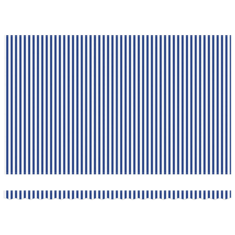 Rama markizy Niebieski i biały 500 × 300 cm