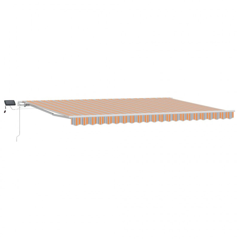 Markiza Wielokolorowe 500 x 300 x 165 cm Poliester i Metal