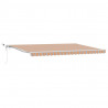 Markiza Wielokolorowe 500 x 300 x 165 cm Poliester i Metal