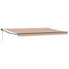 Markiza Wielokolorowe 500 x 300 x 165 cm Poliester i Metal