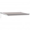 Markiza Jasnoszary 500 x 300 x 165 cm Poliester i Metal
