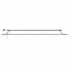 Markiza zwijana Ze LED Lights Czerwony 600 ×300 cm tkanina