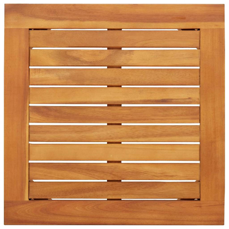 Zestaw Sof na Ogród 6 pcs Brązowy Lite Drewno Akacji