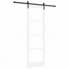 Drzwi przesuwne ORKDAL Biały i czarny 78 x 232 cm