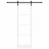 Drzwi przesuwne ORKDAL Biały i czarny 78 x 232 cm