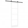 Drzwi przesuwne ORKDAL Biały i czarny 78 x 232 cm
