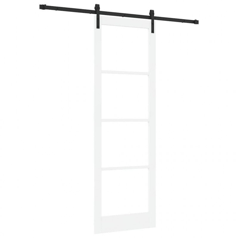 Drzwi przesuwne ORKDAL Biały i czarny 78 x 232 cm