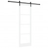 Drzwi przesuwne ORKDAL Biały i czarny 78 x 232 cm