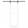 Drzwi przesuwne ORKDAL Biały i czarny 78 x 232 cm