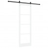 Drzwi przesuwne ORKDAL Biały i czarny 78 x 232 cm