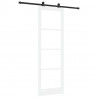 Drzwi przesuwne ORKDAL Biały i czarny 78 x 232 cm