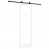 Drzwi przesuwne ORKDAL Biały i czarny 78 x 232 cm