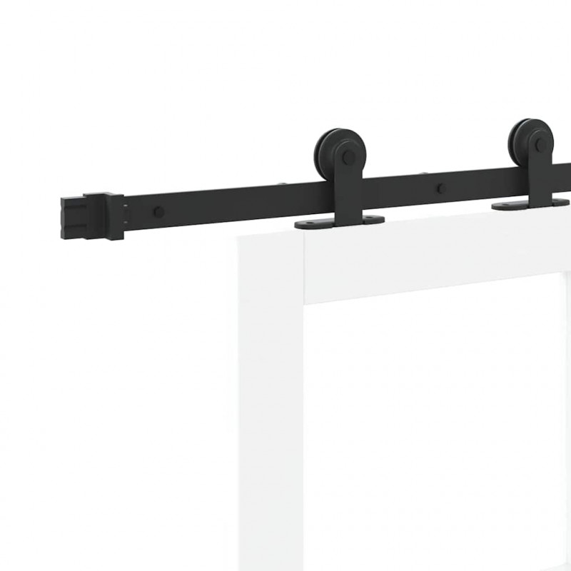 Drzwi przesuwne ORKDAL Biały i czarny 78 x 232 cm