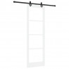 Drzwi przesuwne ORKDAL Biały i czarny 78 x 232 cm