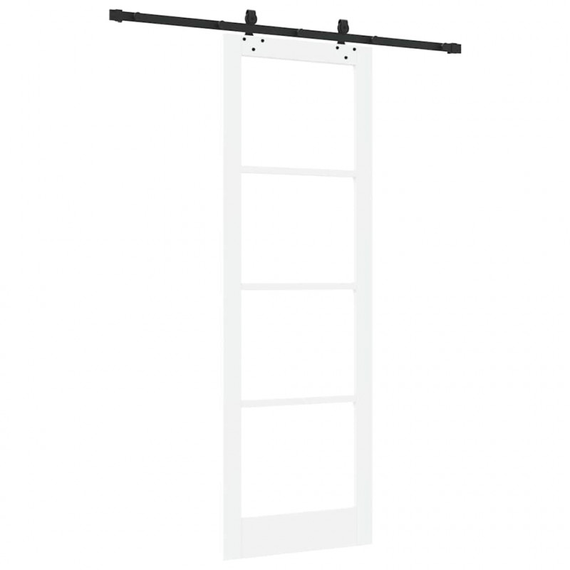 Drzwi przesuwne ORKDAL Biały i czarny 78 x 232 cm