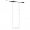 Drzwi przesuwne ORKDAL Biały i czarny 78 x 232 cm
