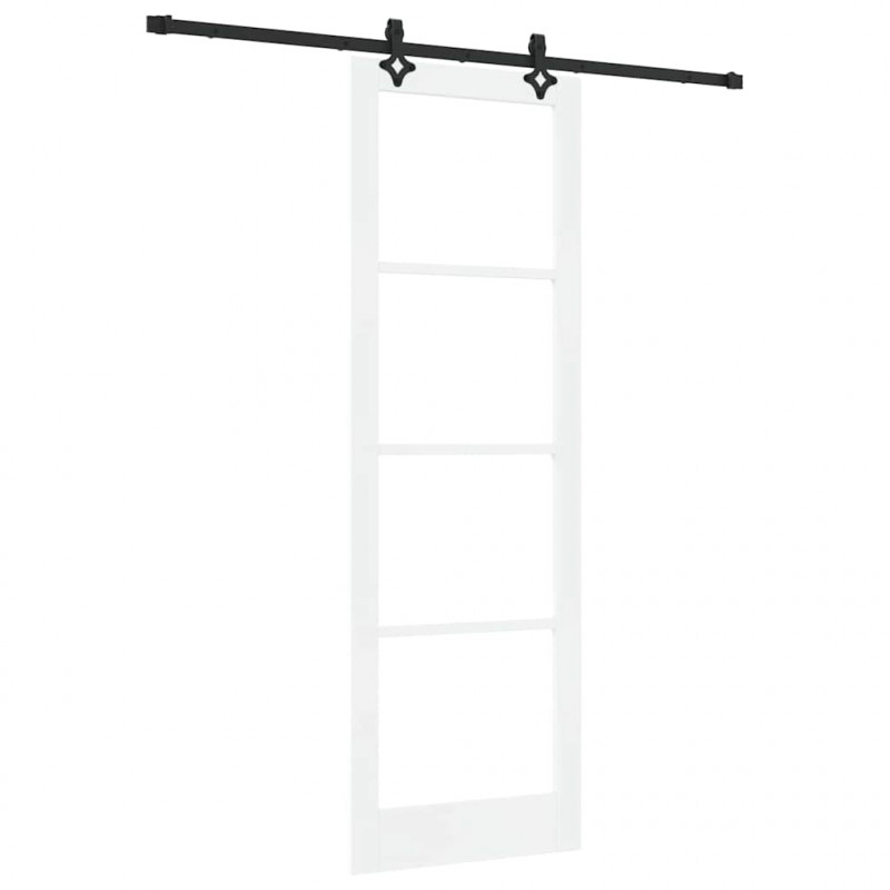 Drzwi przesuwne ORKDAL Biały i czarny 78 x 232 cm