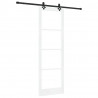 Drzwi przesuwne ORKDAL Biały i czarny 78 x 232 cm