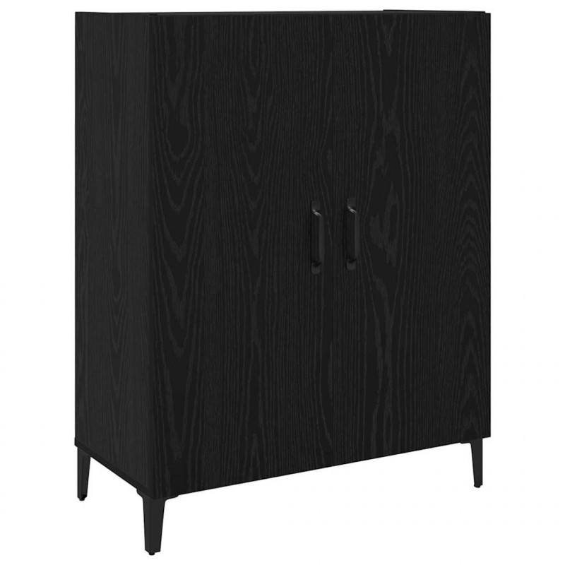 Highboard Czarny Dąb 69,5 x 32,5 x 180 cm