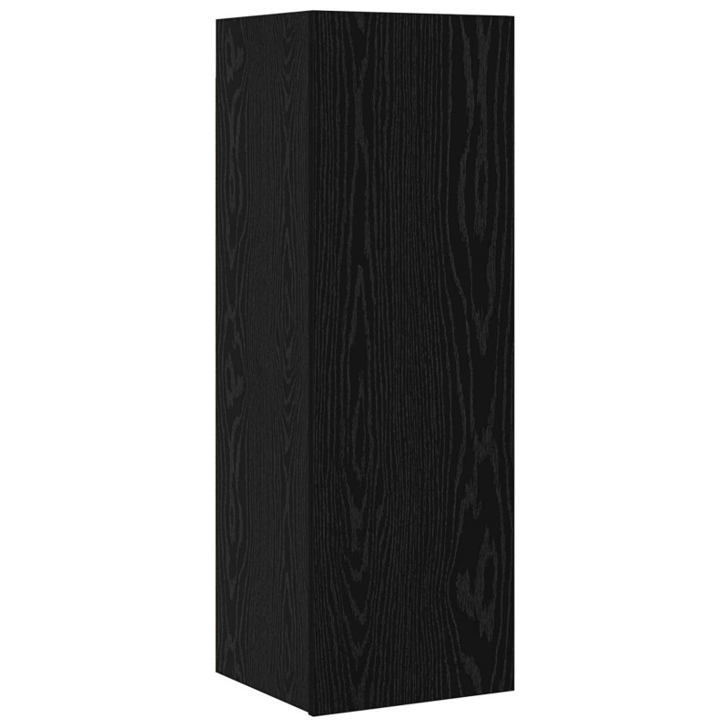 Zestaw szafek RTV 6 pcs Czarny Dąb 100 x 30 x 30 cm