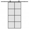 Drzwi przesuwne a akcesoriami, 102,5x205 cm, ESG i aluminium