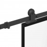 Drzwi przesuwne a akcesoriami, 102,5x205 cm, ESG i aluminium