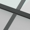 Drzwi przesuwne z zestawem okuć Szkło hartowane i aluminium