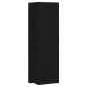 Zestaw szafek RTV 4 pcs Czarny Dąb 130,5 x 30 x 140 cm