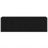Zestaw szafek RTV 4 pcs Czarny Dąb 130,5 x 30 x 140 cm