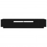 Zestaw szafek RTV Ze LED Lights 2 pcs Czarny 200 x 35 x 40 cm
