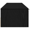 Szafka wisząca z szufladą 2 pcs Czarny Dąb 68 x 30 x 20 cm