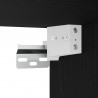 Szafka wisząca z szufladą 2 pcs Czarny Dąb 102 x 30 x 20 cm