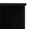 Highboard z szufladą Czarny Dąb 132 x 35.5 x 103.5 cm