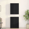 Szafka ścienna 2 pcs Czarny Dąb 69,5 x 34 x 90 cm