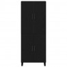 Highboard 2 pcs Czarny dąb 69,5 x 34 x 180 cm