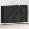 Szafka wisząca 2 pcs Dąb rzemieślniczy 69,5 x 34 x 90 cm