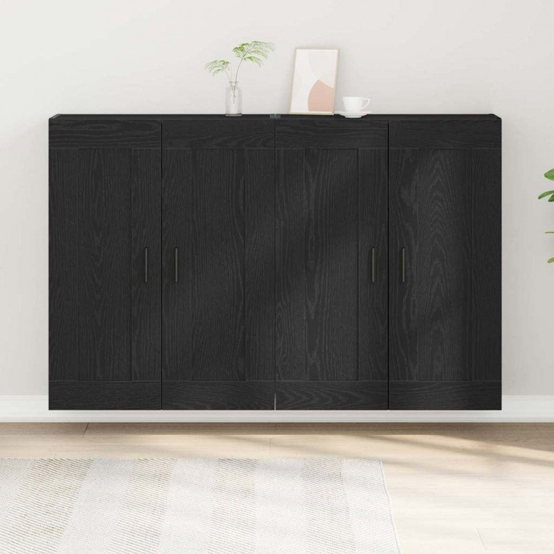 Szafka wisząca 2 pcs Dąb rzemieślniczy 69,5 x 34 x 90 cm