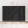 Szafka wisząca 2 pcs Czarny Dąb 69,5 x 34 x 90 cm